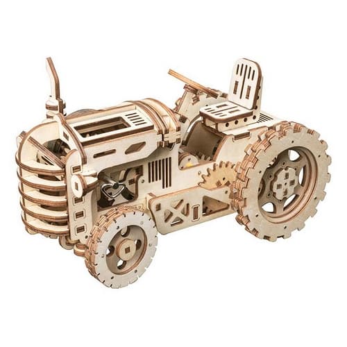 RoboTime 3D Puzzle meccanico in legno del trattore