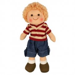 Bigjigs Toys Látková bábika Harry 28 cm