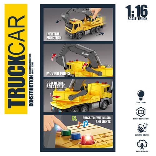 Bavytoy Nákladní auto se lžící