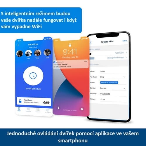 PetSafe® Dvířka SmartDoor Connected M