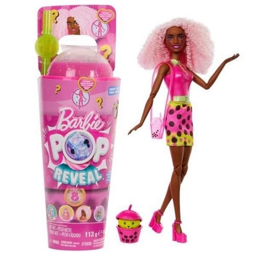 Barbie Pop Reveal Bubble Tea - Ovocné  Potěšení