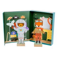 Petit Collage Puzzle magnétique animaux