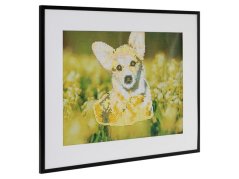 Tablou de artizanat cu pietre diamant Dog 40x50 cm