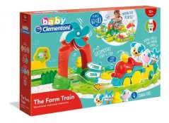 Clementoni Baby velká vláčkodráha farma