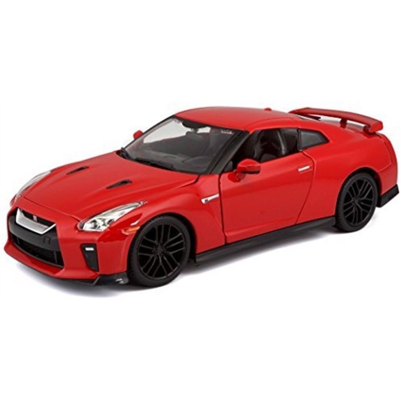 2017 NISSAN GT-R 1:24 červený