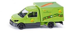 SIKU Super - voiture pour le transport de produits biologiques avec autocollants, 1:50