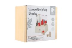 Spațiu din lemn 41pcs în cutie de lemn 18,5x16x9cm