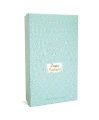 Doudou Coffret cadeau - lapin en peluche avec couverture 31 cm turquoise