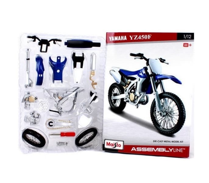 Maisto - Yamaha YZ450F - modèle à construire 1:12