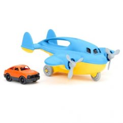 Green Toys Avión de transporte azul
