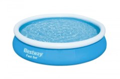 Nadzemní bazén kruhový Bestway Fast Set kartušová filtrace, průměr 3,66m, výška 76cm