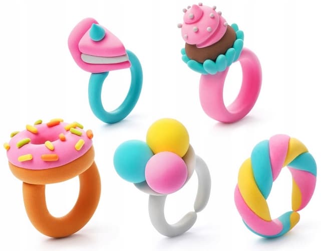 Hé Clay Bijou aranyos gyűrűk
