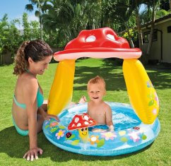 Intex 57114 Dětský bazén Muchomůrka se stříškou 102x89 cm
