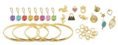 Jeu de bracelets avec pendentifs Besties
