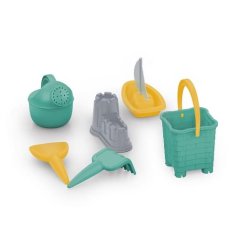 Stolik do zabawy 3w1 szaro-biały