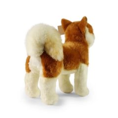 Rappa Akita Inu plüss kutya 30 cm, környezetbarát