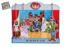 Teatru universal de păpuși într-o cutie 48x42x6cm
