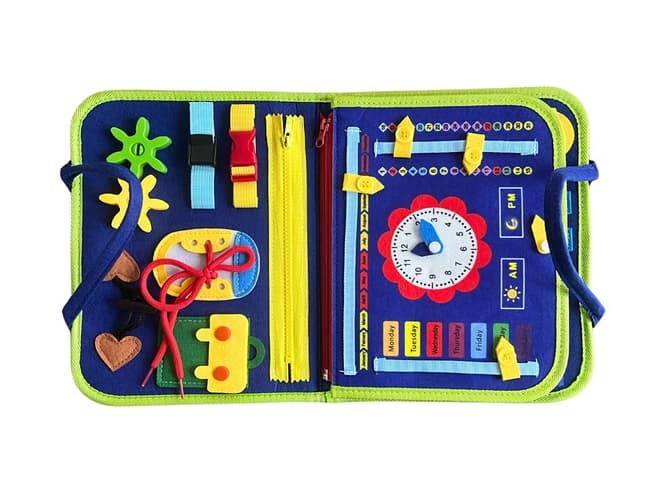 2Kids Toys Senzorická busy kniha Dinosauři 4