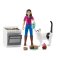Schleich 81470 Baker avec chat et accessoires