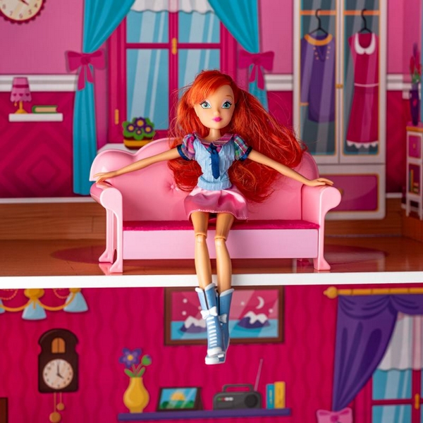 Barevný domeček Mirabella s výtahem