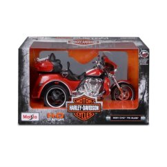 Maisto - H-D Trikes - 2021 CVO Tri Glide, metal oranžová, 1:12