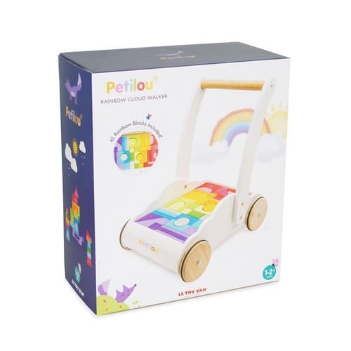 Le Toy Van Petilou Rainbow Dice Cart