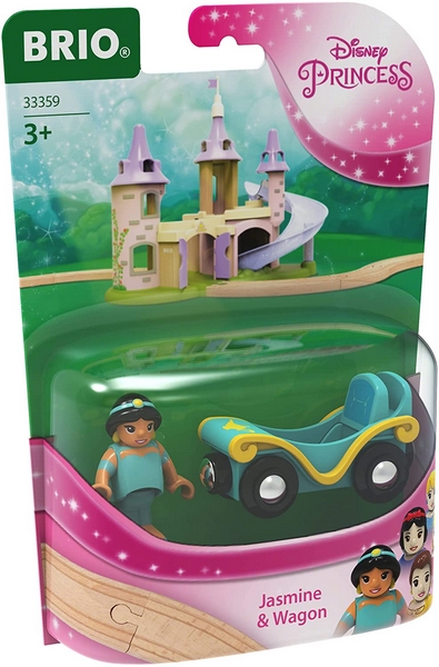 Brio 33359 Disney Princess Jasmine et le chariot