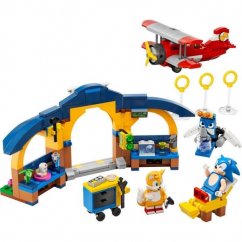 LEGO® Sonic the Hedgehog™ 76991 Taller de Tails y avión tornado