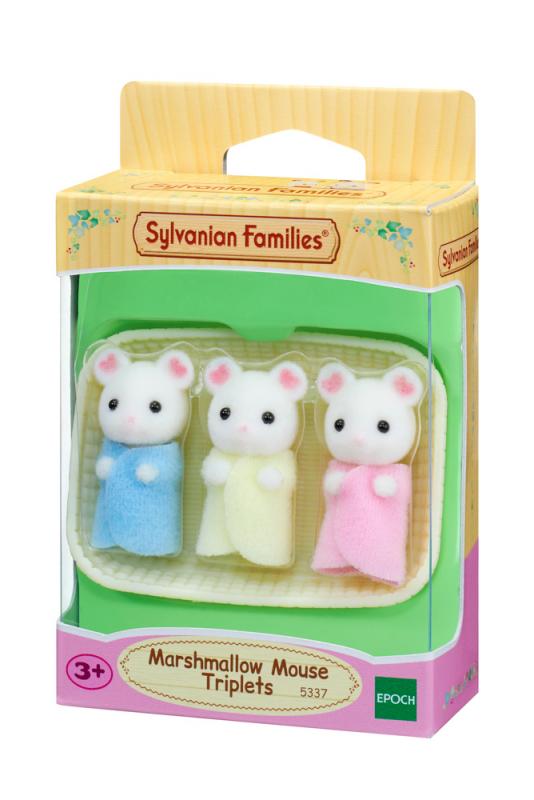 Sylvanian Families - Trojčatá myšky Marshmallow