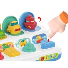 Jucărie Montessori cu mașini pop-up