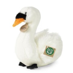 Rappa Pluszowy ptak łabędź siedzący 23 cm ECO-FRIENDLY