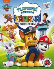 Cahier d'exercices Fun with stickers Tlapková patrola/Paw patrol A4 22x28cm