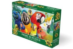 Puzzle 3D - Papagali care râd