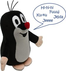 Krtek 16cm mluvící