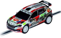 Auto Carrera GO!!! Škoda Fabia RS Rally 2 Kopecky" plast 9cm na kartě"