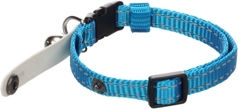 Flamingo Jaggo Obojek pro kočky modrý