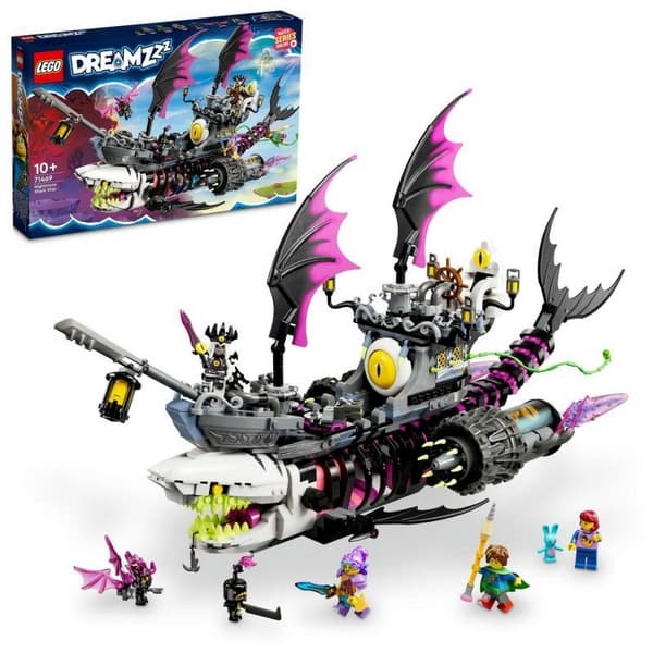 LEGO® DREAMZzz™ 714 69 Barco Tiburón de las Pesadillas