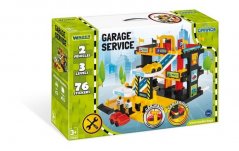 Garage service 3 étages + 2 voitures plastic in box Wader