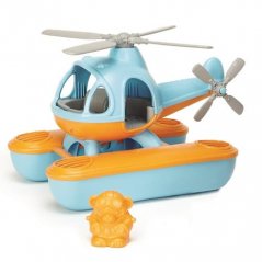 Green Toys Vrtulník hydroplán modrý