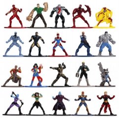 Nanofiguras Coleccionables de Metal Marvel 20 piezas