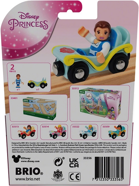 Brio 33356 Disney Princesse La Belle et le Chariot