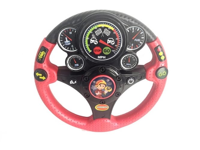 Dětský volant se zvuky a písničkami