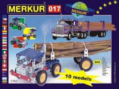Merkur 017 tehergépkocsi, 202 alkatrész, 10 modell