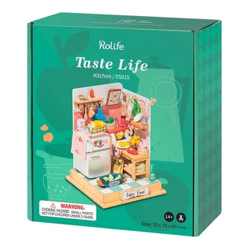 Casa en miniatura RoboTime Cocina Taste of Life