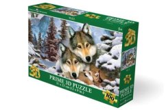 Puzzle 3D - Farkasok