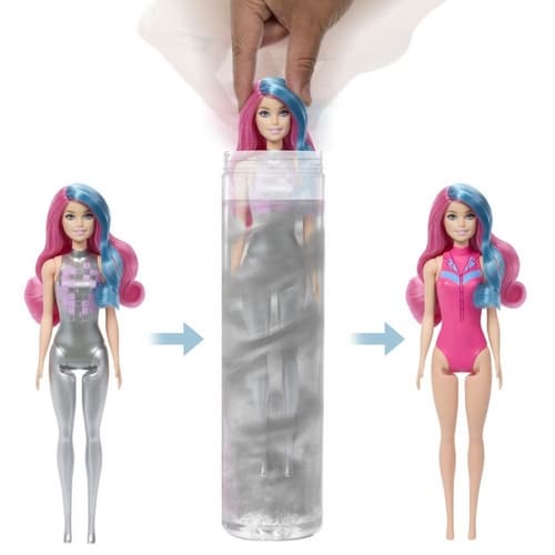 Barbie COLOR REVEAL disco hvězda