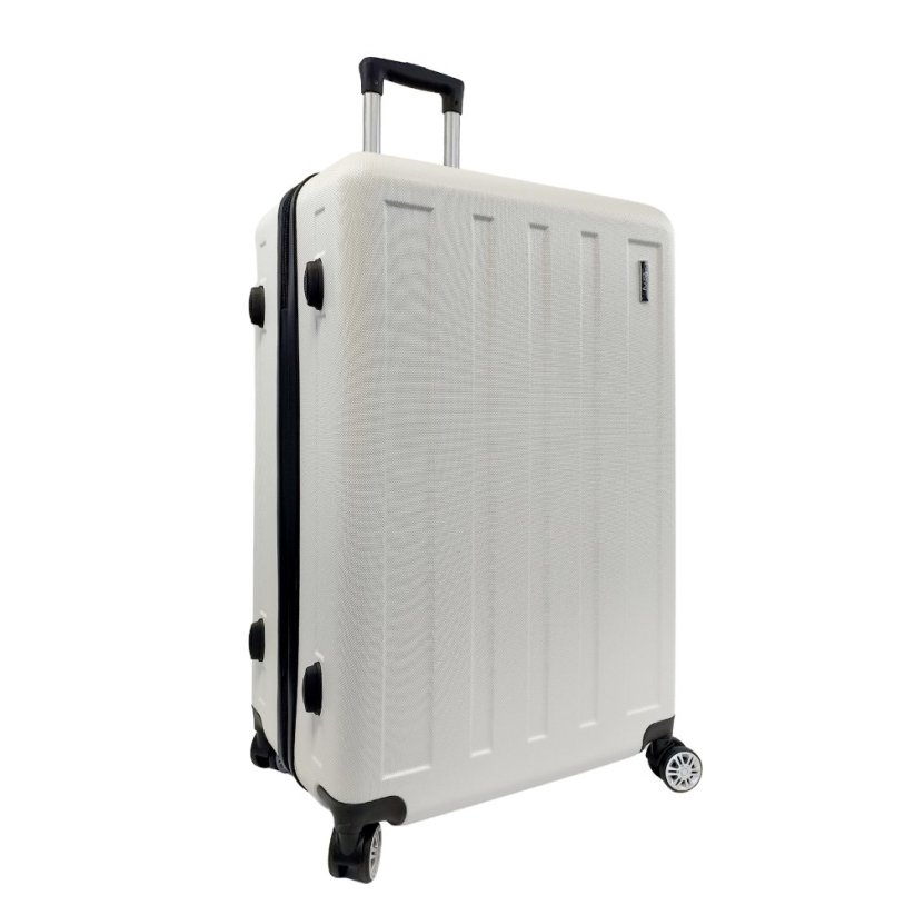 Bavy Cestovní kufr skořepinový 28" Stripes White