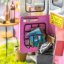 RoboTime miniatűr ház Party lakókocsi