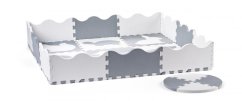 Plastica habszivacs puzzle, járóka, 34 db