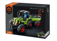 Stavebnice iM.MASTER traktor/traktor s valníkem 2v1 plast 346 dílků